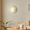 French Cream Style Flower Wall Lamp Girl Children's Room Bedroom Bedside Lamp Creative Simple Living Room Background Wall Light