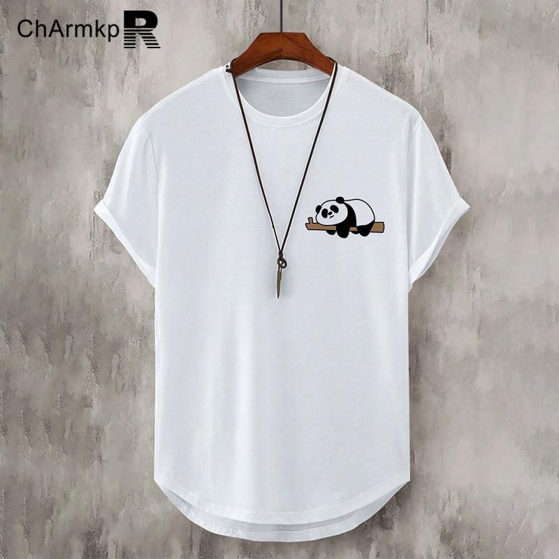 ChArmkpR Men Summer Print T-shirt Casual Short Sleeve Tops