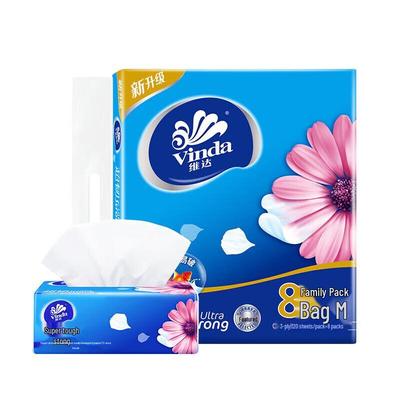 Fazzoletti Facciali Ultra-Resistenti a 3 Strati (16 confezioni)