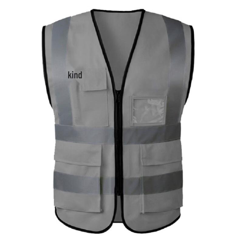 Brangdy Multi-Pocket Reflective Safety Vest