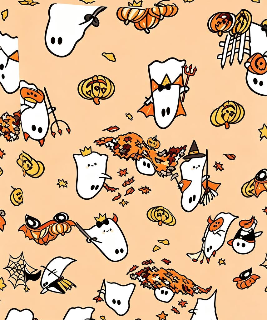Halloween Printed Flannel Throw Blanket 50 Inches for Couch Sofa Bedroom Decor