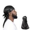 Men's Satin Wave Durag and Bandana Cap for Cycling - Versatile Father's Day Gift