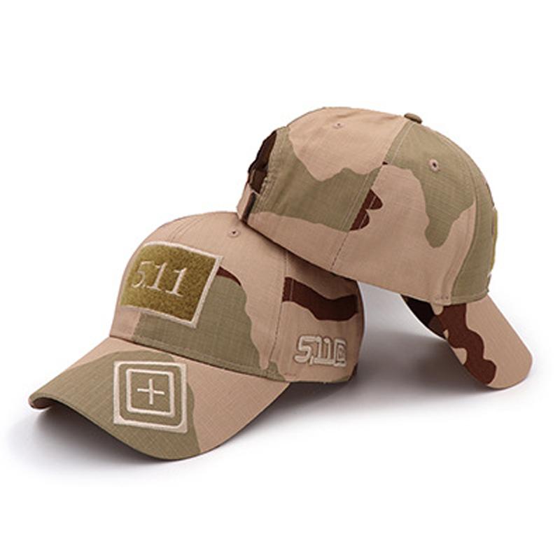 Men's Tactical Baseball Cap Outdoor Camouflage Cotton Hat Truck Driver Summer Sun Hat