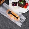 50pcs Transparent Black Dot Candy Bags Plastic Bread Wrapping Bags Cellophane Bags  Chocolate