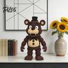 Unique Tabletop Figurine 3D Printed Desktop Articulated Anime Figure with Movable Realistic Doll Joints Collectible Gifts for Home Office Decor