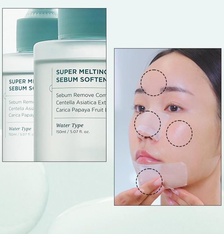 ILSO Sebum Softener Set – 150ml Toner + Cotton Pads + Pore Mask | Korean Blackhead Remover