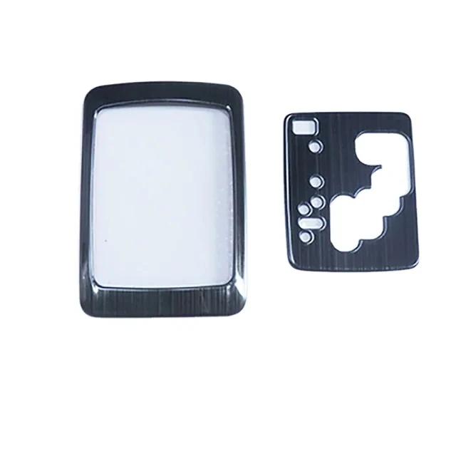 Car Center Console Gear Shift Panel Cover Trim Frame Stainless Steel For Toyota Land Cruiser 200 LC200 FJ200 2008- LHD