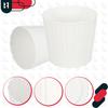 Plastic Flower Pot for Flowers and Herbs On the Balcony or Terrace, White, 20 X 18 Cm