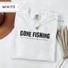 Gone Fishing Shirt, Funny Grandpa Dad Gift, Comfort Colors® Fishing Dad Tee