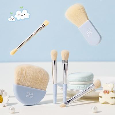 6pcs/set Mini Portable Makeup Brushes Professional Makeup Brush Set