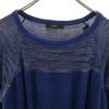 DIESEL Long sleeve knit one piece S blue Women Used