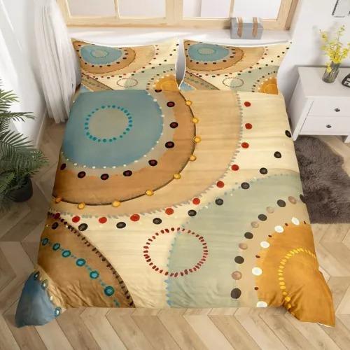 Comforter Circles Geometry Bed Decoration First Choice Gift Suitable For Children Boys Girls And Adults Soft Breathable