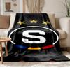 AC Sparta Praha Soft and comfortable flannel Suitable for sofas living rooms outdoor camping travel and also makes a great anniversary gift