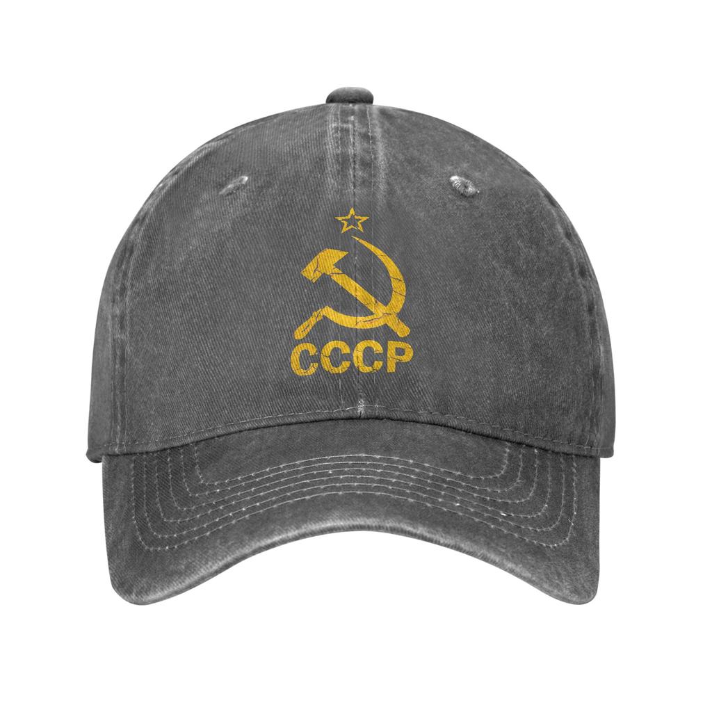 CCCP   Unisex Baseball Caps Adjustable Casual Cotton Sun Hats Unisex Dad Hats