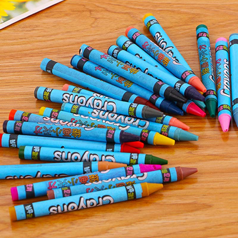 Colored Crayon Children Day Christmas Festival Gathering Gifts DIY Creative Painting Tools Multiple Colors Party Favors TMZ