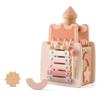 Montessori 5-in-1 Wooden Castle Toys Shape Sorter Dollhouse Shape Wooden Toys  Parent-Child