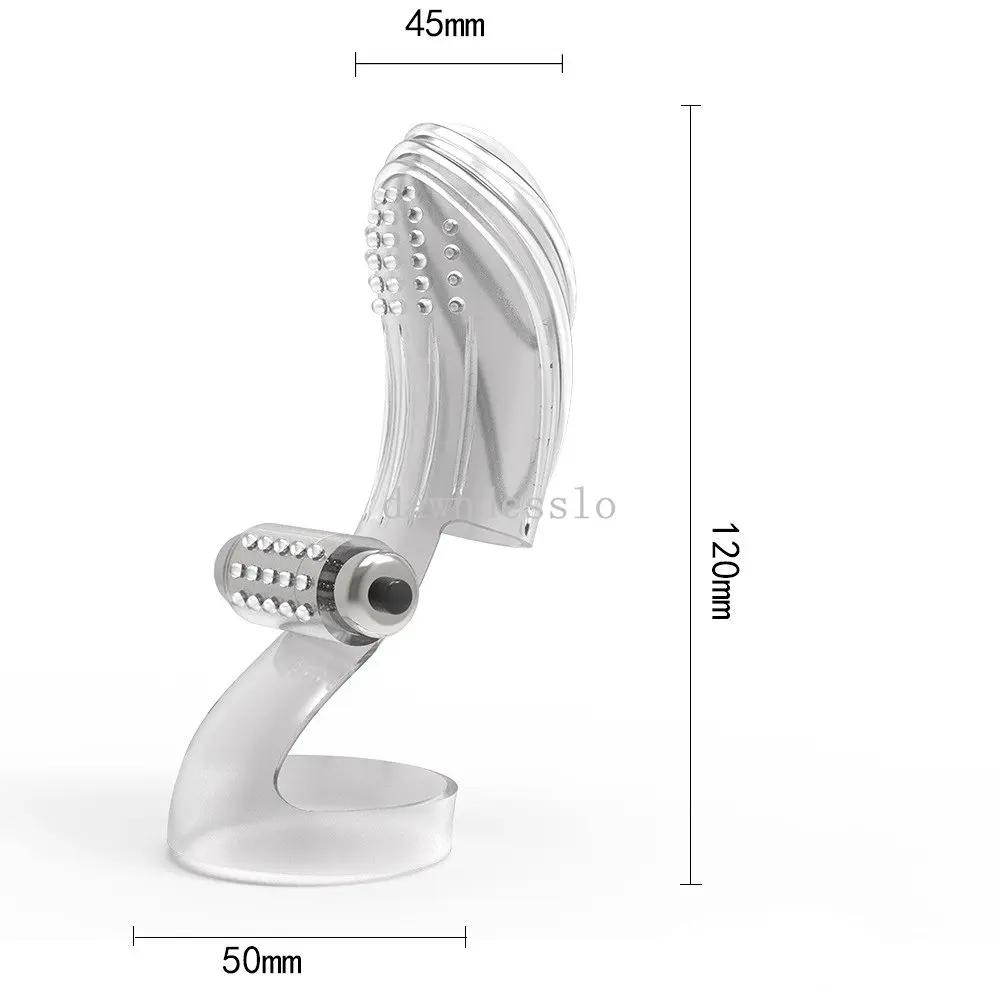 New Silicone Finger Sleeve Vibrator Women Porn G Spot Massager Vibrating Silicone Soft Dildo Adult Sex Toys Exotic Accessories