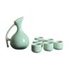 Celadon Wine Set with Decanter and Cups