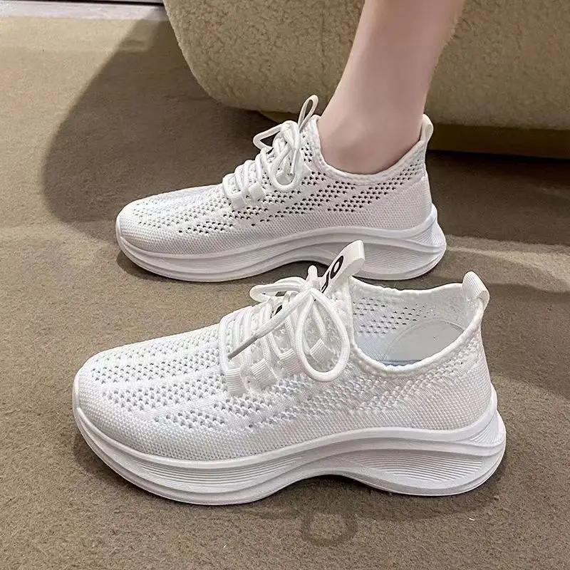 High on Platform Running Shoes for Women Y2k Fashion Designer Luxury Vulcanized Shoe Casual Original Cheap Offer Woman Footwear