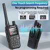 BAOFENG MINI 5 Walkie Talkie 2200mAh Bluetooth Programming Dual PTT Wireless Copy Frequency Multi Band New UV 5R Mini Ham Radio