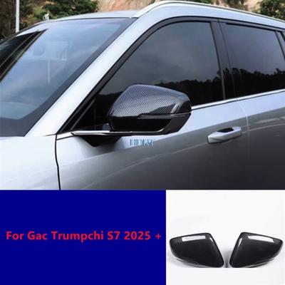 For Gac Trumpchi S7 2025 + Car Styling Rear View Mirror Cover Reverse Mirror Shell Protector Decoration Accessories Auto Part