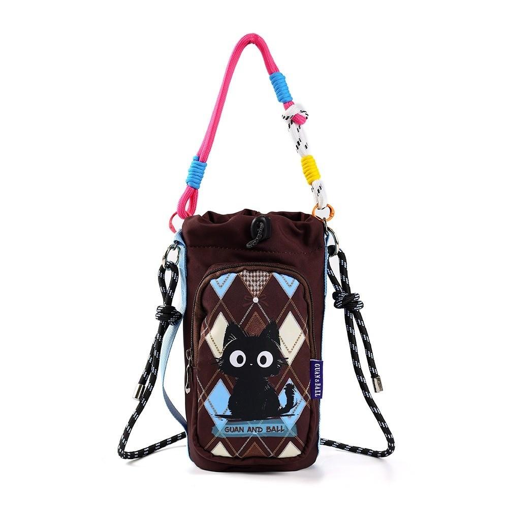 Water-resistant Water Bottle Bag Cartoon Sling Purses New Insulating Cup Sleeve  for Outdoor Sports