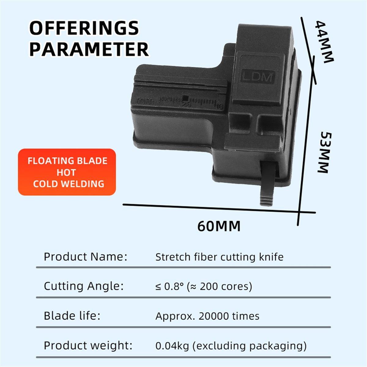 

Optical Fiber Cleaver Small Fiber Cutter Cable Cold Connection Cutting Tool China Mainland