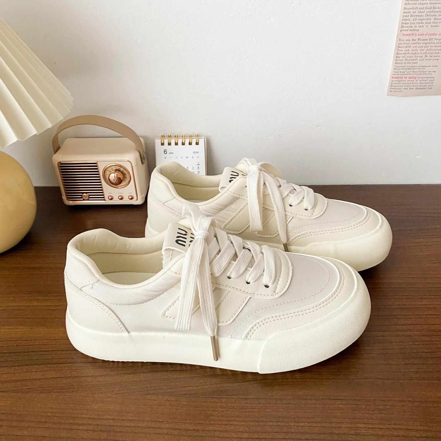 

Модные повседневные парусиновые туфли на платформе для женщин, лето-осень, новые дизайнерские однотонные кроссовки, женская однотонная роскошная обувь 35