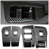 ABS Carbon Fiber Window Lift Trim Switch Panel Cover for Tesla Model 3 17-21
