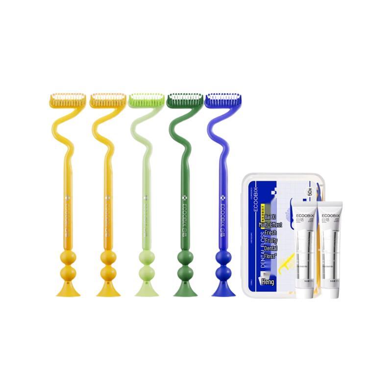 

Baixi Z-Shaped Soft Bristle Toothbrush 6-Pack
