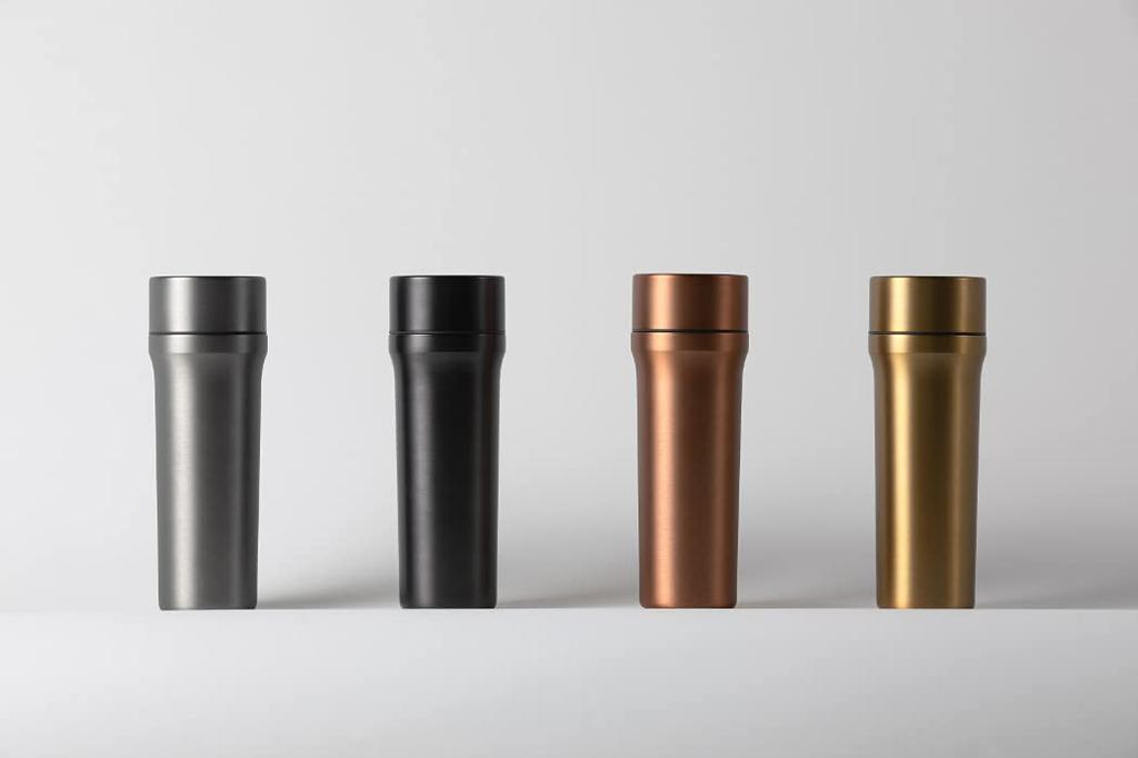 Object Made in Japan Láhev na vodu Láhev na vodu z nerezové oceli Láhev měděná 320ml/380ml/440ml O-BTL-CP 6,2×7,5×21,3cm