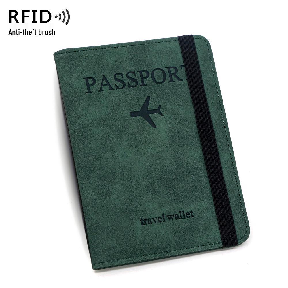 Multifunctional RFID Passport & ID Card Holder - Anti-Theft, Anti-Demagnetization Travel Wallet & Storage Sleeve