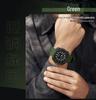OFNS Quartz Luminous Silicone Strap Waterproof Sports Watch - Unisex Trendy & Simple Design