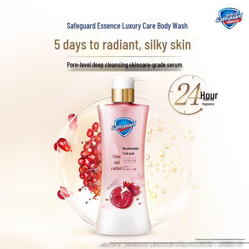 Safeguard Pomegranate Exfoliating Body Wash