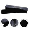 PU Leather Bracelets Bag Jewelry Display Bag Bangle Storage Pouch Jewelry Organizer Holder (Dark Blue Cover, Black Sponge Roll)