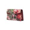 Gucci Dionysus GG Blooms Tigerkopf Schnalle Logo Geranien Print Kette Schultertasche Damen Schultertasche Ebenholz Rosa 476432-KU23N-8693