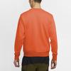 Nike Sweatshirts Men's Electric Orange Crew Neck Moderate Regular BV2667-837