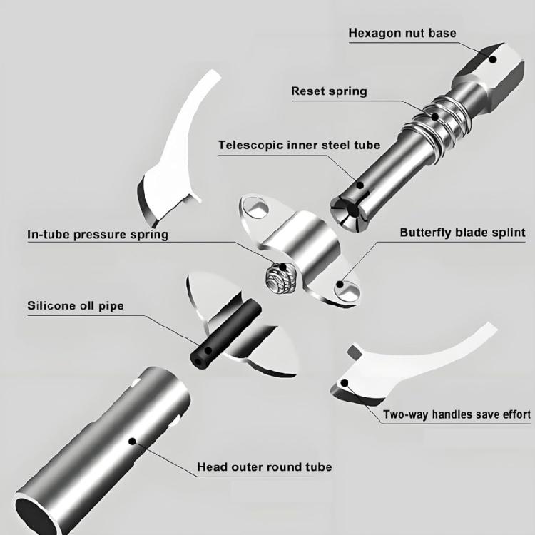 Grease Dispensing Injection Tool, 90 Degree Needle Nozzle Coupler for Mechanical Fittings Workshop Use Hard Reach Areas