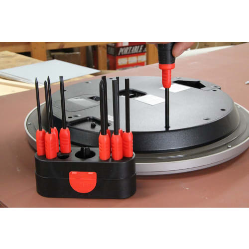 E-Value 8-Piece Driver Set with Power Grip Handles, ED-790