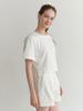 Liel Cone Half T-Shirt (Ivory)
