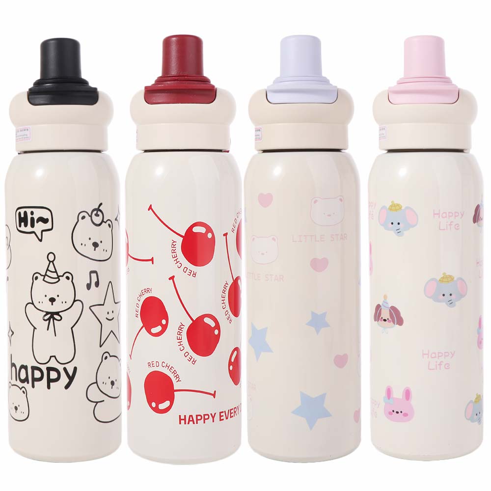 Insulation Or Cooling Stainless Steel Thermos Cup High-Capacity Portable Drinking Bottle Outdoors