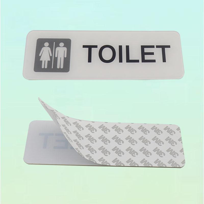 Male and Female Toilet Signage Sign Restroom Label WC Door Signs Men Women Bathroom Indicator for Mall Shops Cafe Home House