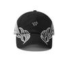 Hip Hop Street Advanced Flame Embroidery Baseball Cap Men's and Women's Versatile Cap Child Trendy Brand Sun Hat