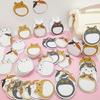 5Pcs Cats Shape Designs Stick Note Pad Selves Sticking Memo Pad Stick Pad Stick Notes Pad Selves-Adhesive Notepads Set