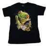 Get Down Art Mens Tree Frog Tees By Stephen Fishwick Shirt New S, M, 2XL