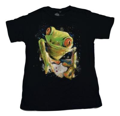 Get Down Art Herren Laubfrosch T-Shirts Von Stephen Fishwick Hemd Neu S, M, 2XL