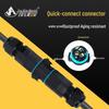 M19 3-Pin Waterproof Junction Box IP68 Connector