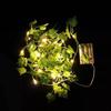 Vibrant Solar Powered Led Ivy String Lights With Lifelike Green Leaves For Cozy Outdoor Spaces