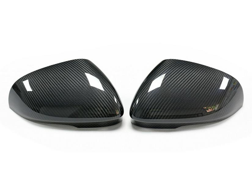 Dry Carbon Fiber Rearview Mirror Cover for Jaguar XE, XF, XEL, XFL, XJL, I-PACE