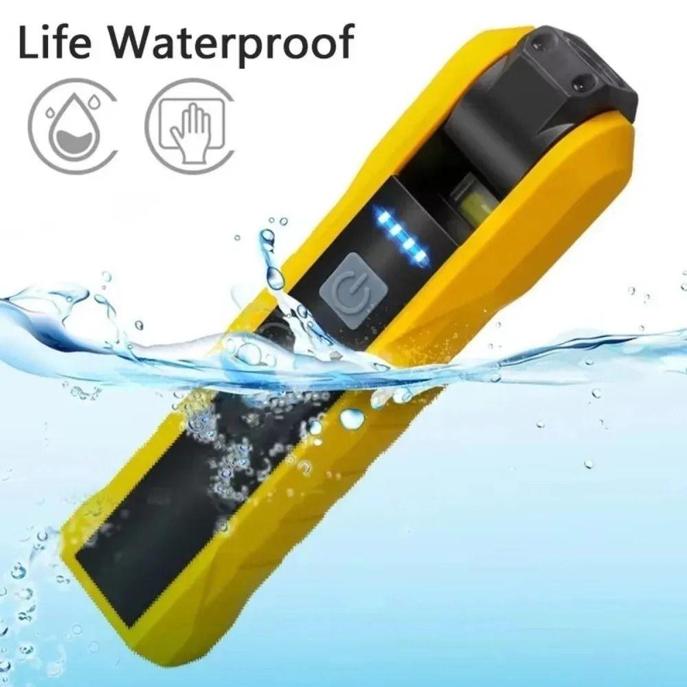 Folding Inspection Lamp Torch COB Light Multi-function Work Lamp  Riding